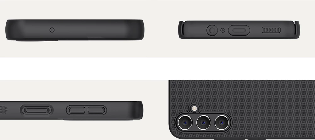 Mbështjellës Nillkin Super Frosted Shield për Samsung Galaxy A14 5G / Galaxy A14, i zi