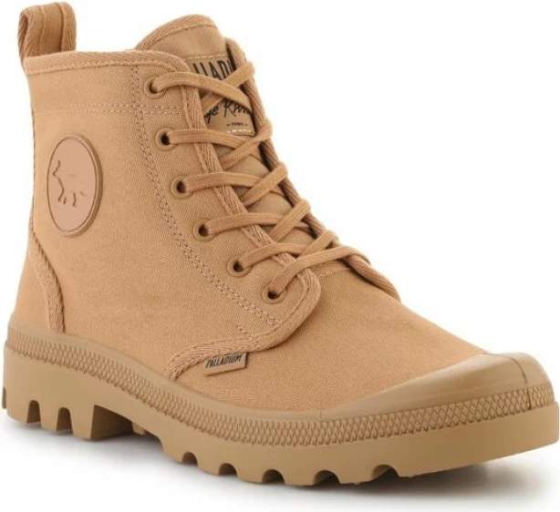 Këpucë Palladium Plbrousse X Kitsune për Femra, Bezhë