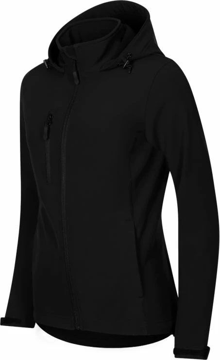 Jakne softshell për femra Malfini Trail, e zezë