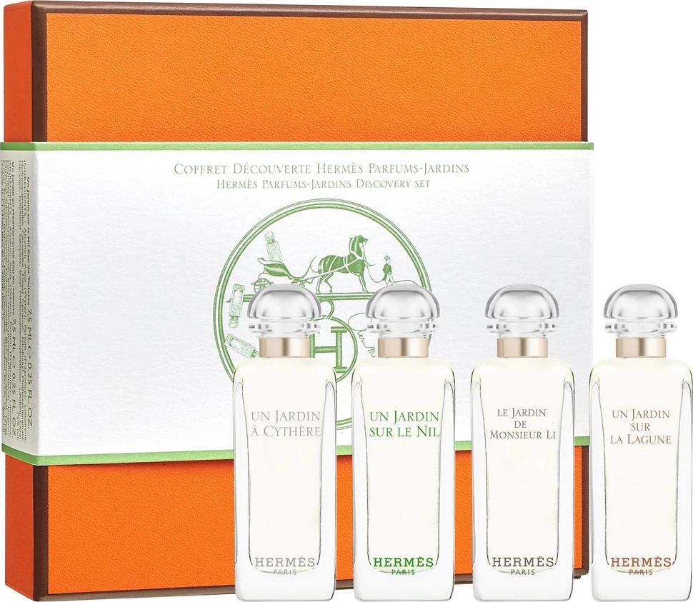 Eau de Toilette Hermes Parfums-Jardins Discovery Set 4x7.5ml