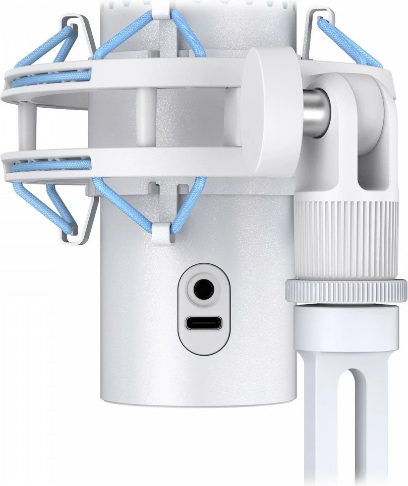 Mikrofon USB HyperX QuadCast 2 AN1D9AA, 24-bit/96 kHz, 4 polar pattern, USB-C, Frost (i bardhë)