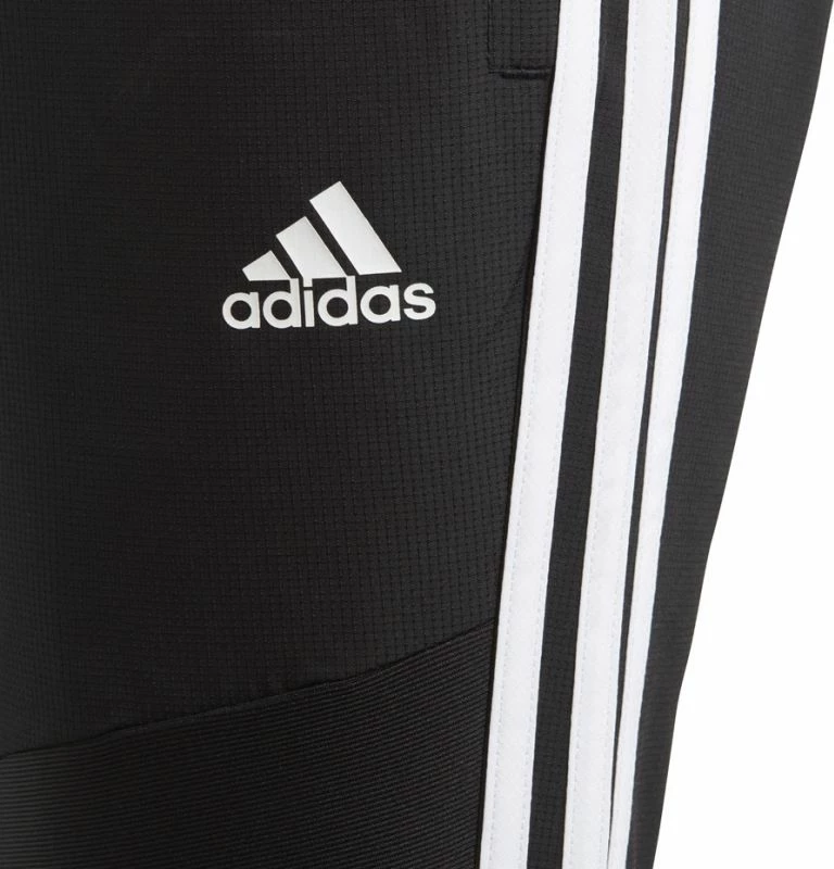 Pantallona futbolli për djem Adidas, të zezë