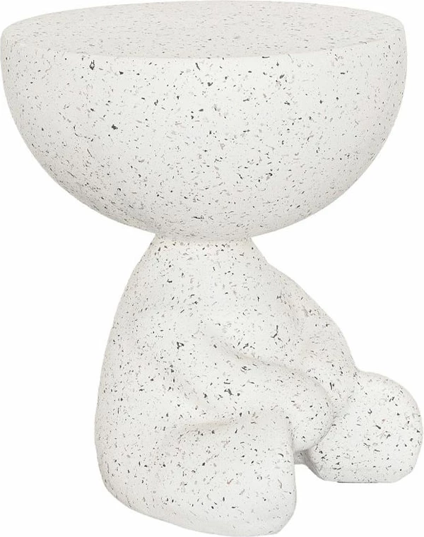 Tavolinë anësore Bear, terrazzo, 38x38x43 cm
