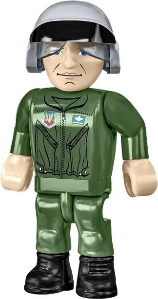 Set blloqesh ndërtimi, Cobi, COBI-5914 F-16D Fighting Falcon, shkallë 1:48, 436 pjesë, 2 figura