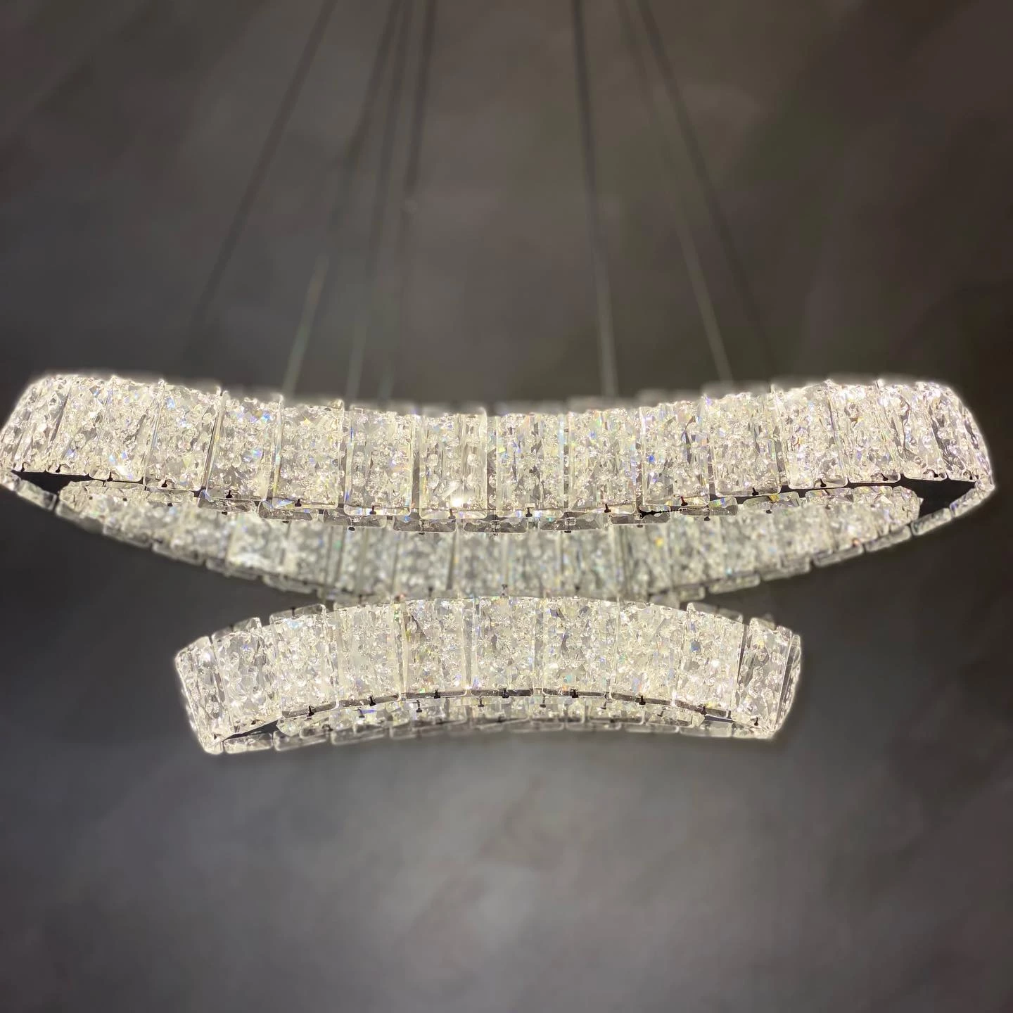 Abazhur LED kristal i varur H03