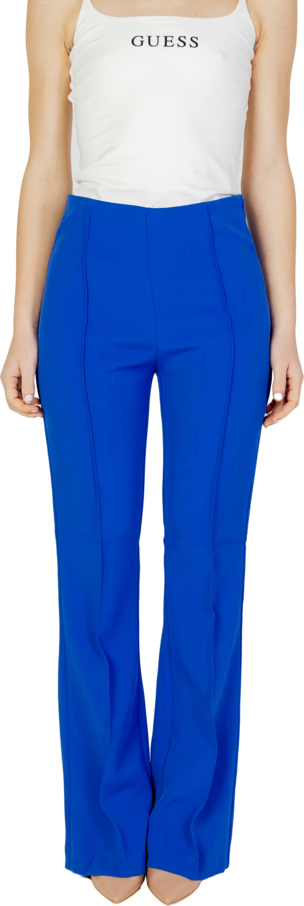Pantallona për femra Only Onlastrid Life HW Fla Pin CC TLR RP 15318359, indigo