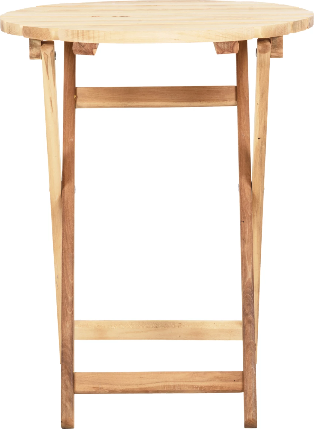 Tavolinë e rrumbullakët për drejtorë, LIMNOS FH5653.02, dru ahu, Φ60Χ76H cm