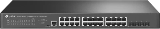 Switch TP-LINK JetStream TL-SG3428X-M2, 24x 2.5GbE RJ45 + 4x 10G SFP+, managed L2+, rackmount, zi