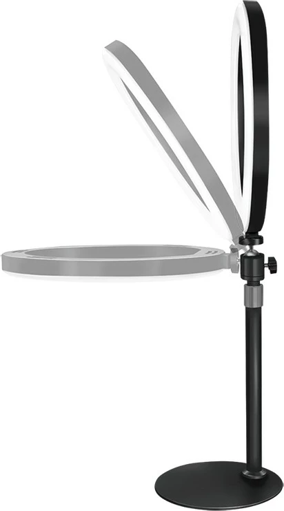 Dritë unazore LED LogiLink AA0152, mbajtës për celular, 700 lm, 17.8 cm, USB