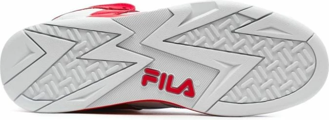 Atlete të larta për meshkuj Fila M-Squad Mid M, të bardha dhe të kuqe