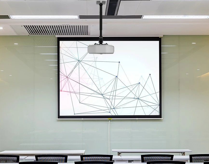 Mbajtës projektori EQUIP, i zi, montim në mur, 20 kg