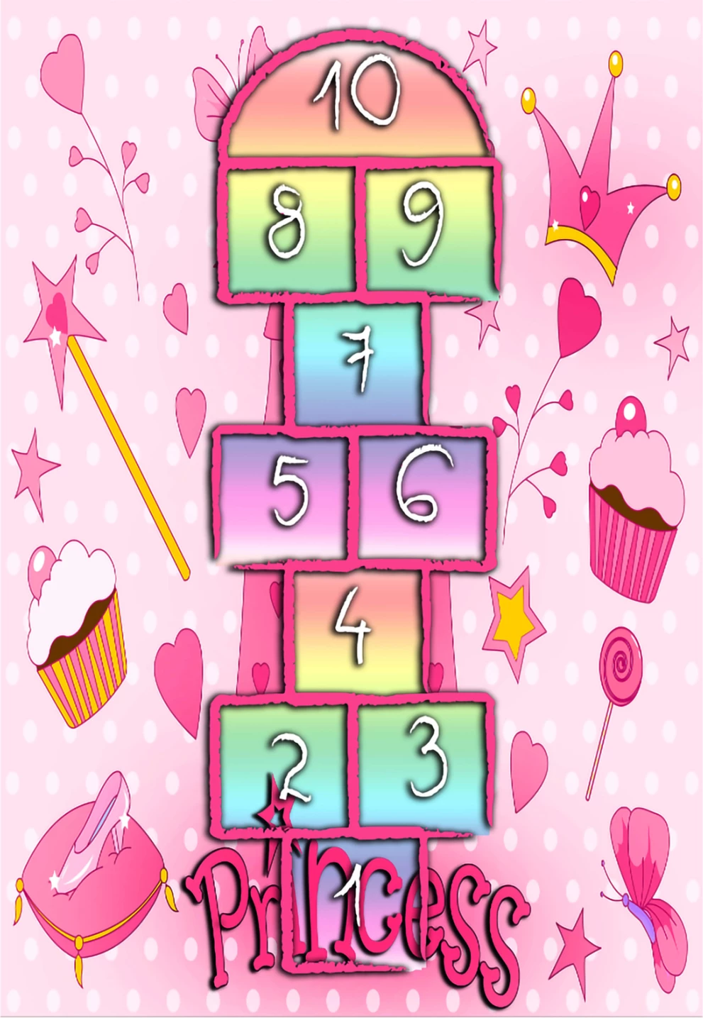 Qilim për fëmijë, ngjyrë rozë, FH7678.09, 80x150 cm