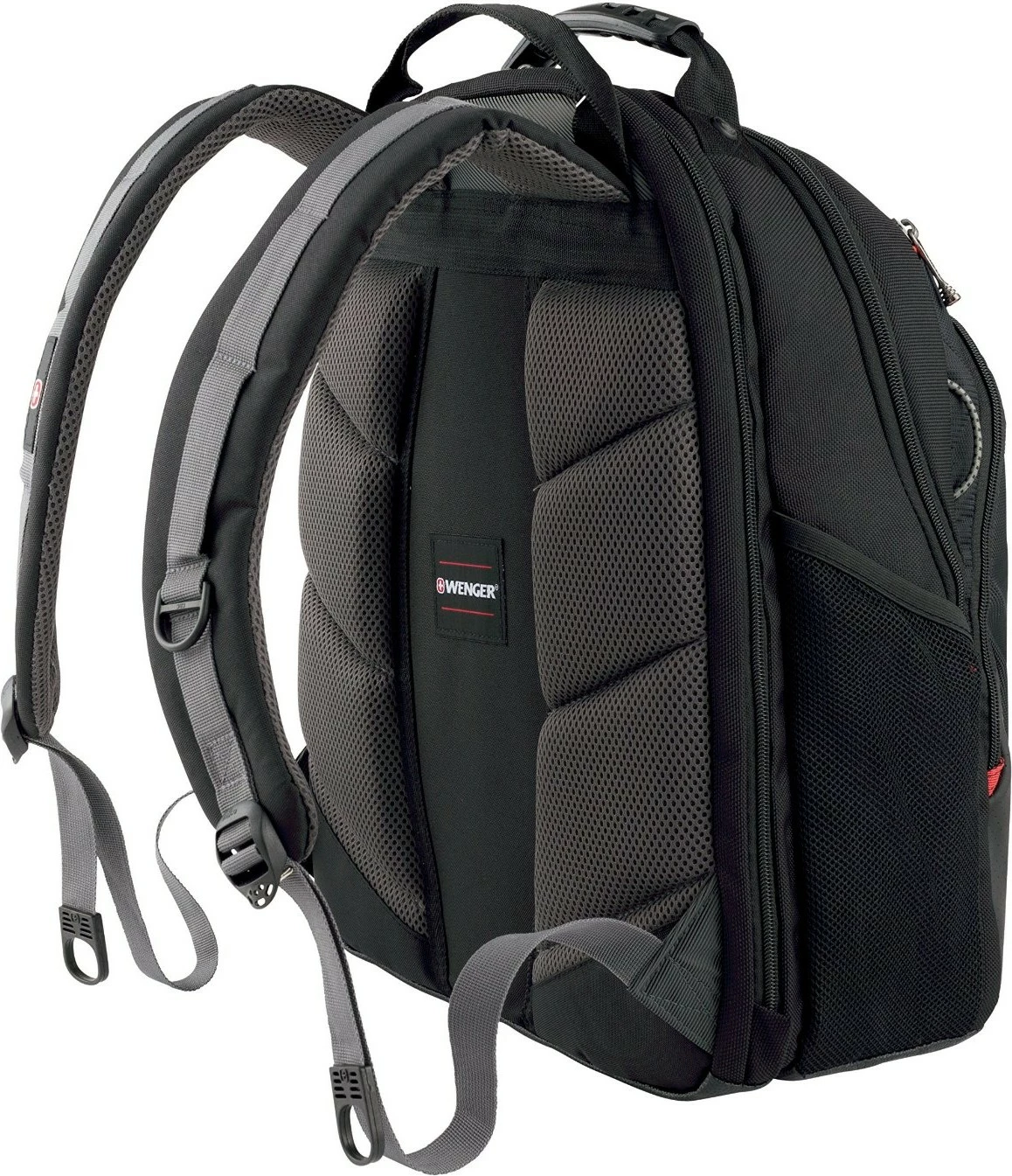 Rucksack për laptop Wenger Legacy, 15.6 inç, zi/gri