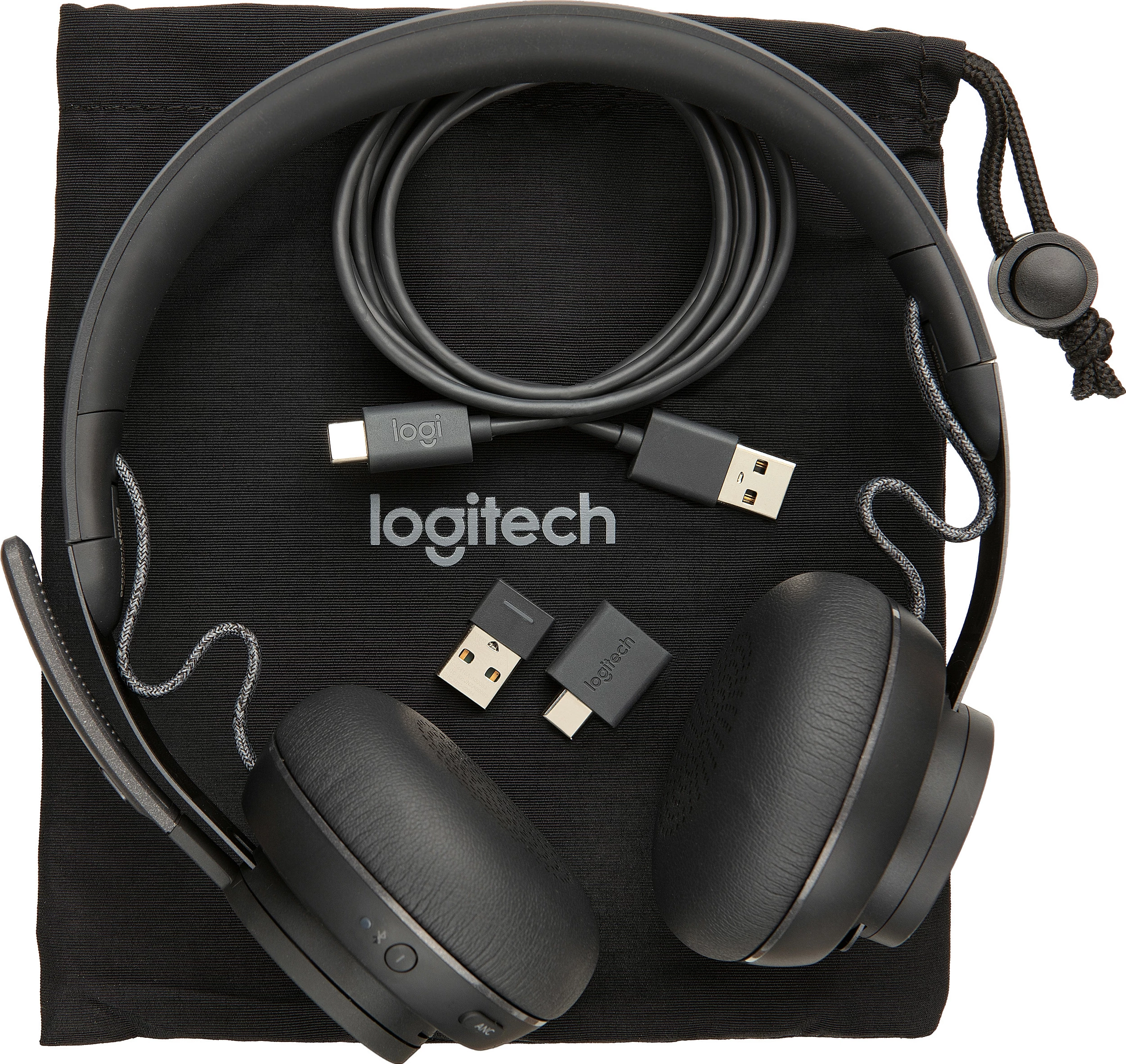 Kufje Logitech Zone Wireless UC, Wireless, Office/Call center, 30 - 13000 Hz, 180 g, Graphite