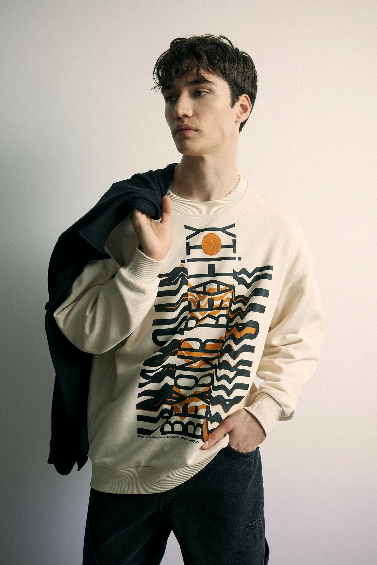 Duks DeFacto, oversize, bezhë