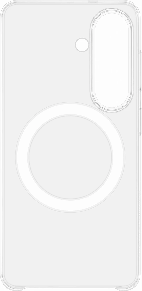 Mbështjellës Samsung Clear Magnet Case për Samsung Galaxy S26, kompatibil me MagSafe, transparent, në kuti