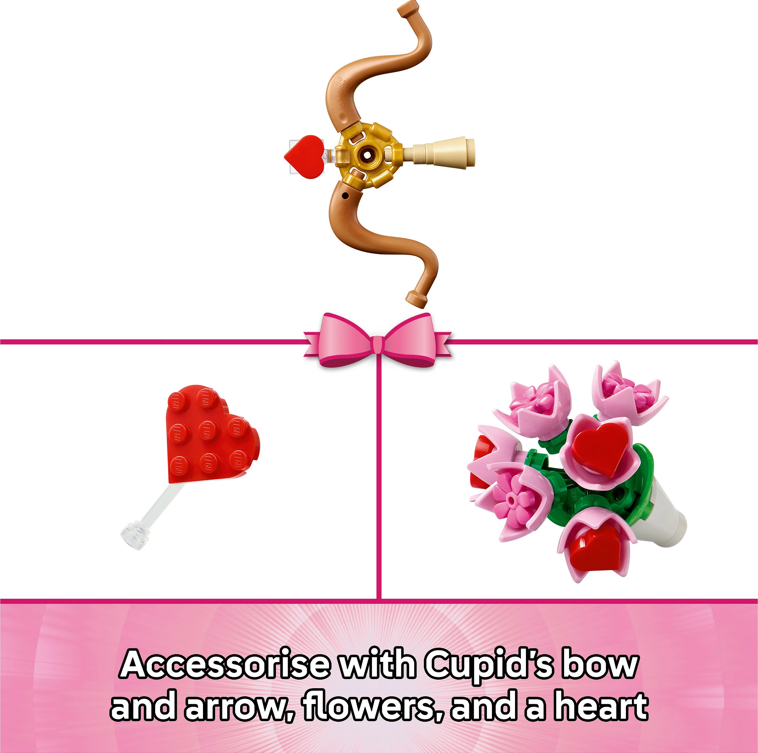 Set ndërtimi LEGO Iconic Sweetheart Tweety Bird 40824, 412 pjesë, 12+, shumëngjyrësh