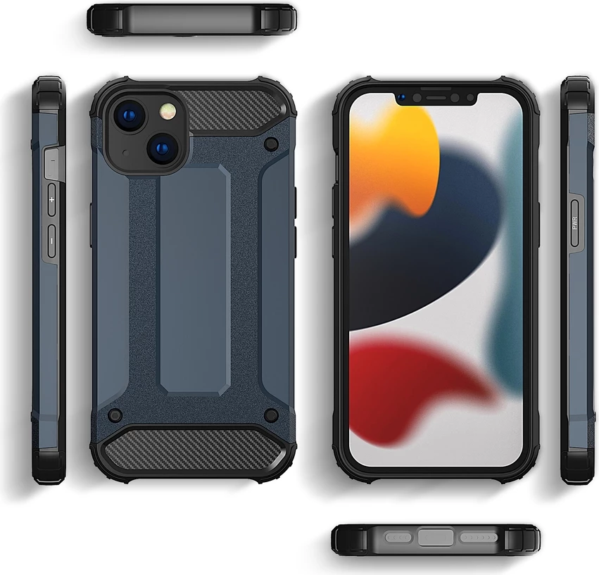 Mbështjellës Hybrid Armor Hurtel për iPhone 13 mini, ari