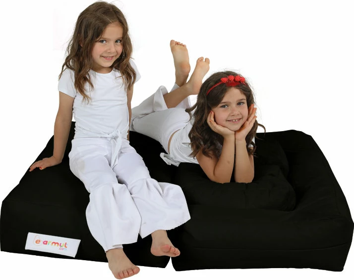 Qese ulëse për fëmijë, dy vende, ngjyrë e zezë, Atelier del Sofa