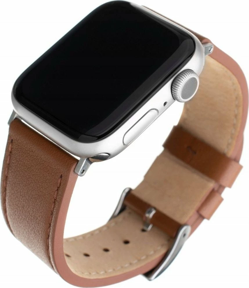 Rrip lëkure për Smartwatch Fixed Leather Strap FIXLST-434-BRW, 42/44/45/49mm, kafe