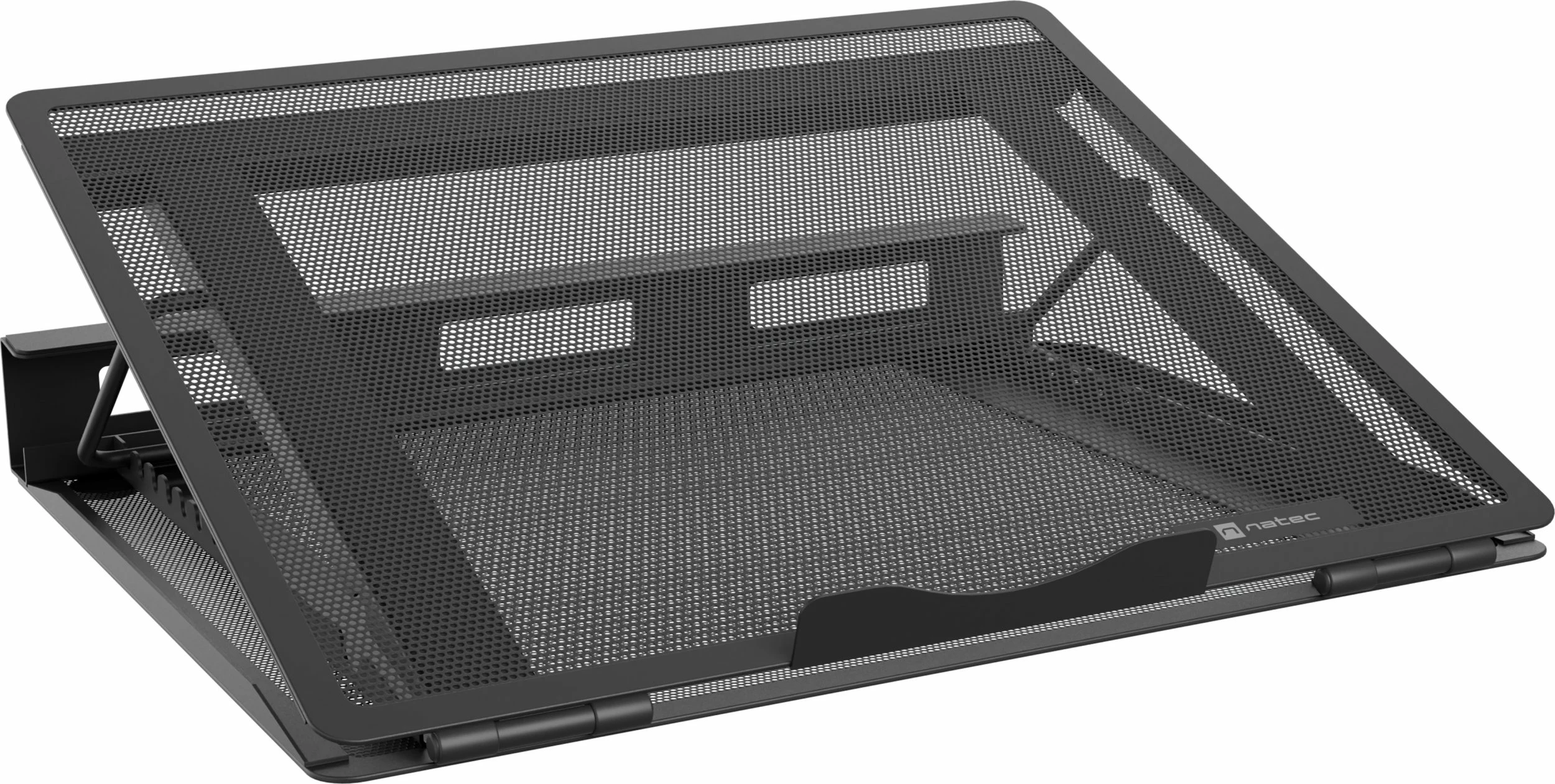Mbajtëse laptopi Natec Tern 2 NPL-2271 për 12.1\"-17.3\", metal, 8 nivele këndi, e zezë