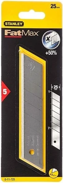 Teh thike 25 mm Stanley FatMax 0-11-725, 5 copë