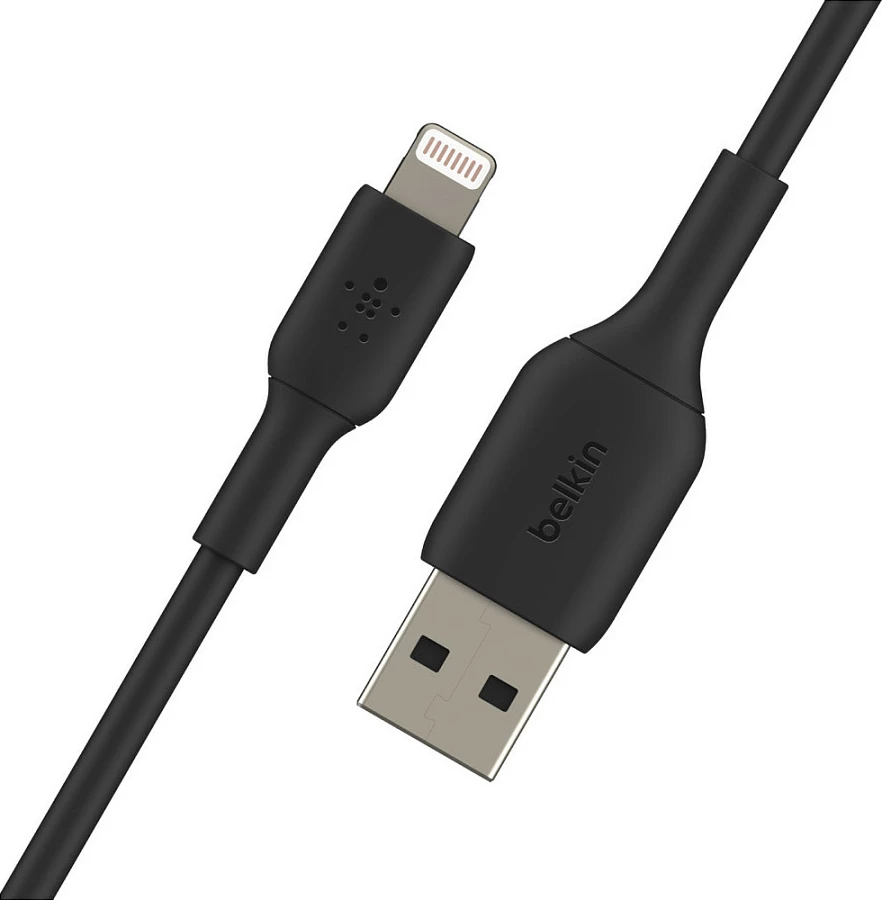 Kabllo Belkin CAA001BT1MBK, 1 m, Lightning, USB A, Ngjyrë e zezë