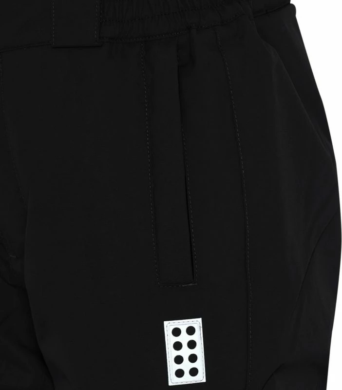 Pantallona ski për fëmijë Lego Wear, të zeza