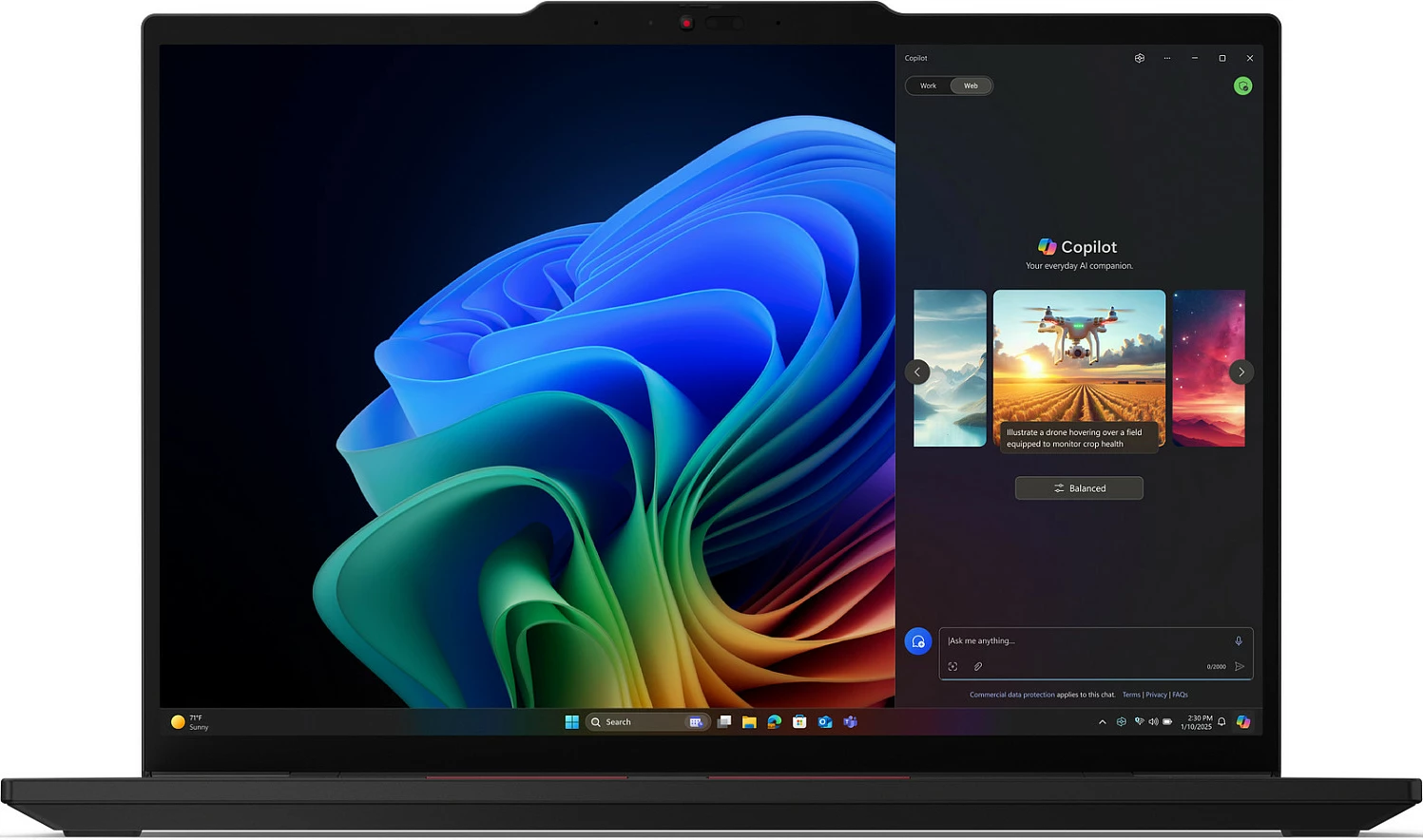 Laptop Lenovo ThinkPad T14s G6, Core Ultra 5 226V, 16GB RAM, 512GB SSD, 14" WUXGA, Windows 11 Pro, i zi