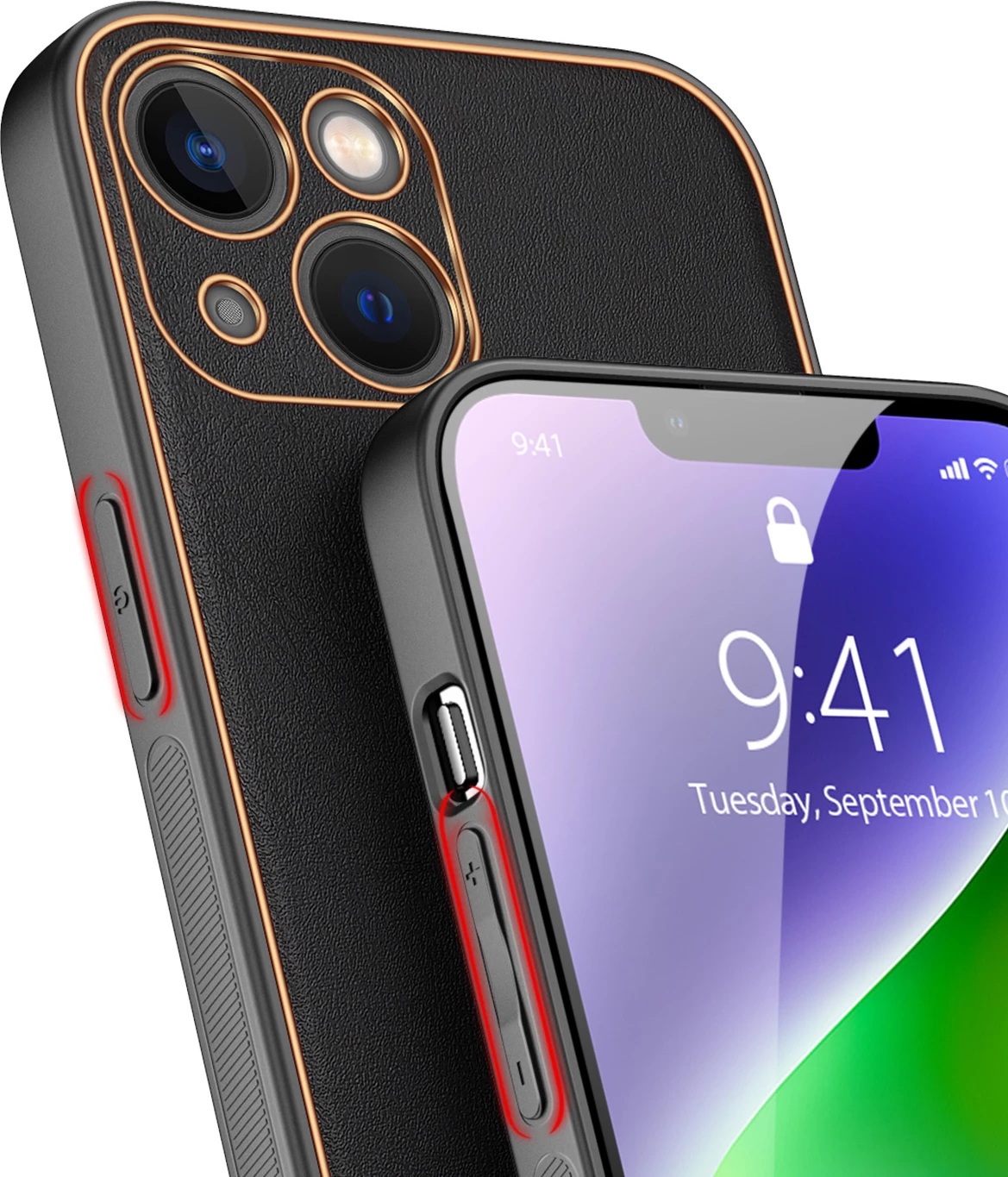 Mbështjellës Dux Ducis Yolo për iPhone 14 Plus, Zi