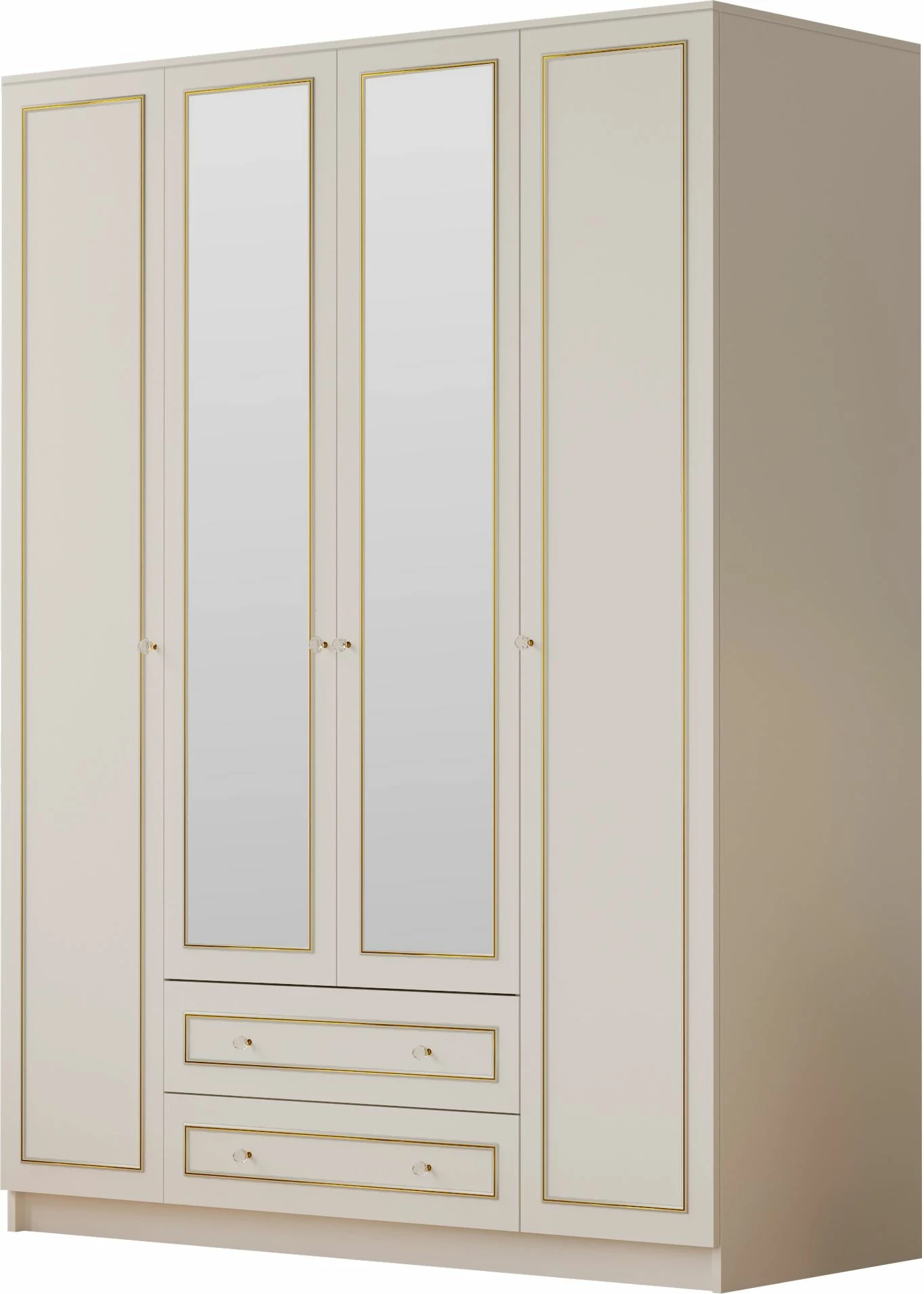 Dollap Skye Decor, RB-079-02, ngjyrë e bardhë mat