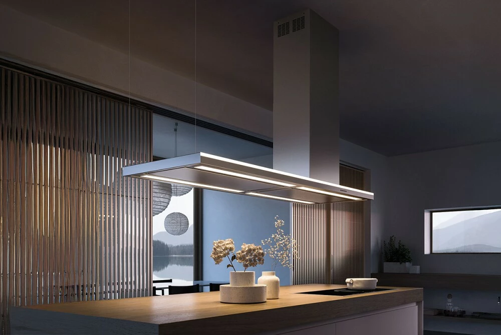 Aspirator FALMEC Lumen Isola, 175 cm, inox