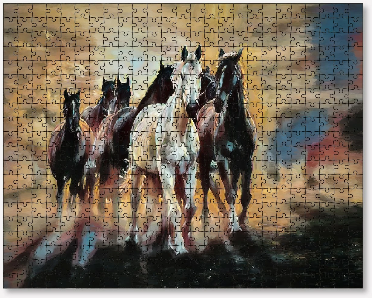 Puzzle 1000 copë, Evila Originals, shumëngjyrësh, PZL_0120_1000