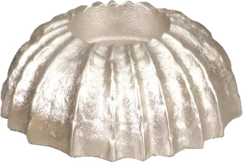 Mbajtës qirinjsh MOLK, alumin, ngjyrë shampanjë, 10x10x4 cm