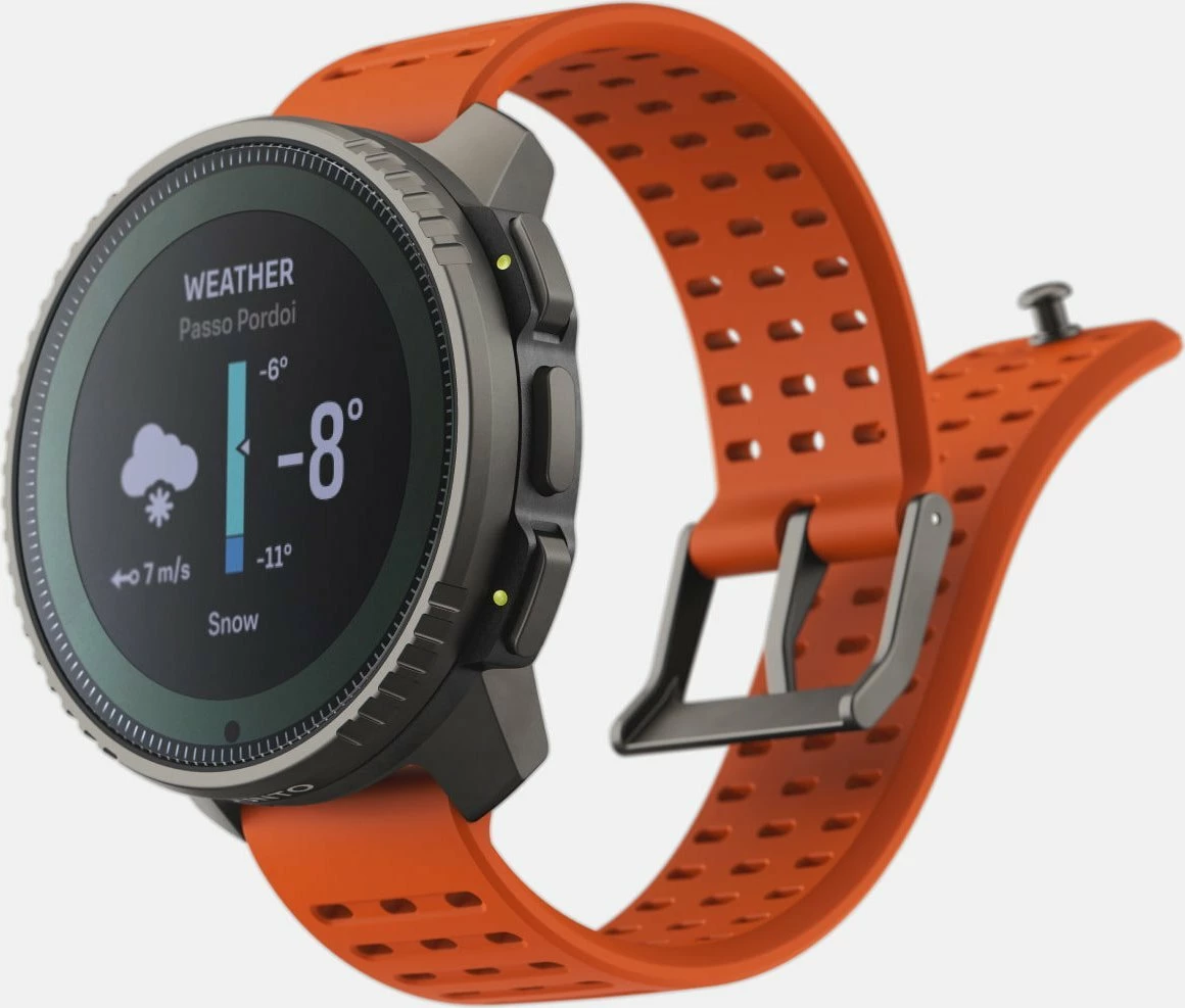 Smartwatch Suunto Vertical Titanium Solar SS050861000, 1.4\" 280x280, GPS, 10 ATM, portokalli