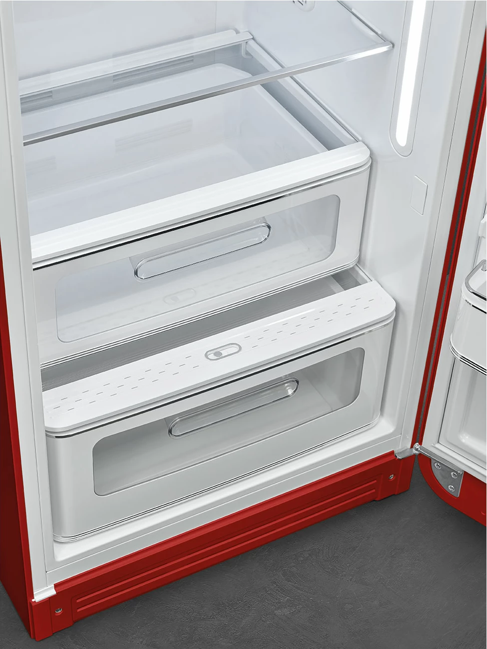 Frigorifer SMEG FAB28RRD5, 270 L, i kuq