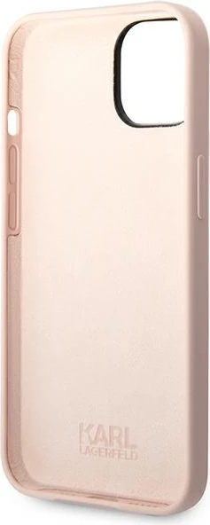 Mbështjellës Karl Lagerfeld Silicone Choupette Body për iPhone 14 Plus 6.7", Rozë