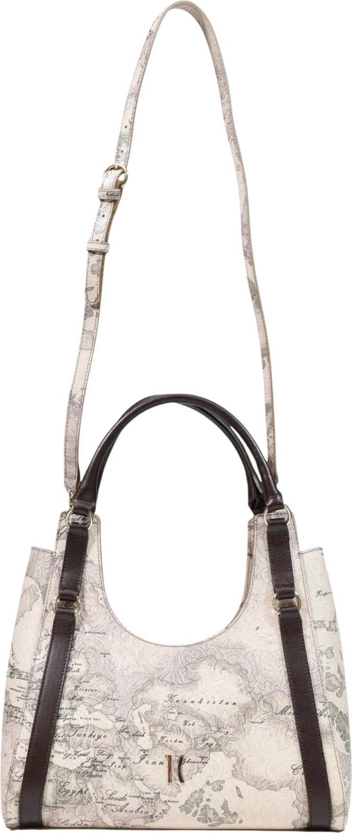 Çantë dore Alviero Martini Prima Classe L LF97 9950 për femra, gri