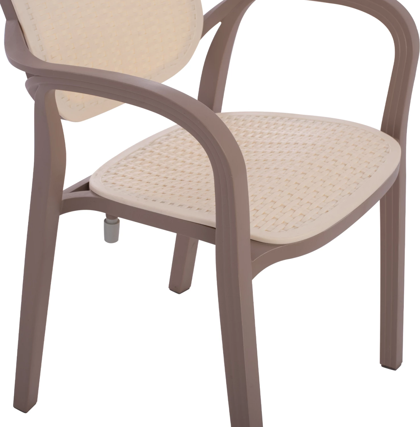 Karrige polipropileni KHEM FH5820.02 kapuçino-bezhë 57x57x83H cm