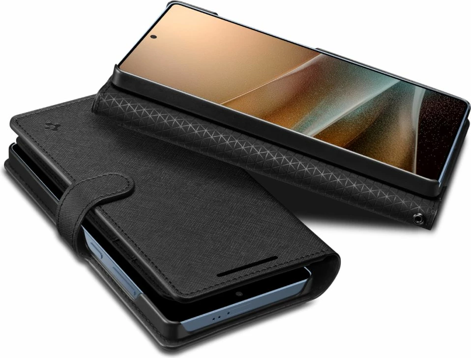 Mbështjellës Spigen Wallet S për Samsung Galaxy S25 Ultra, e zezë