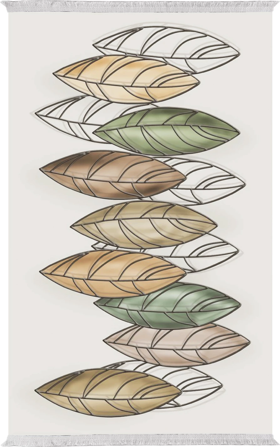 Tepih për dhomë ndeje me franja, Josiane FH7675.36, 160x230