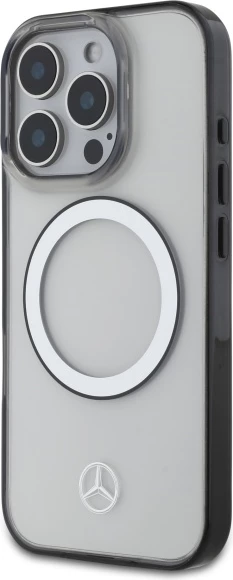 Mbështjellës Mercedes MagSafe për iPhone 16 Pro, Transparent
