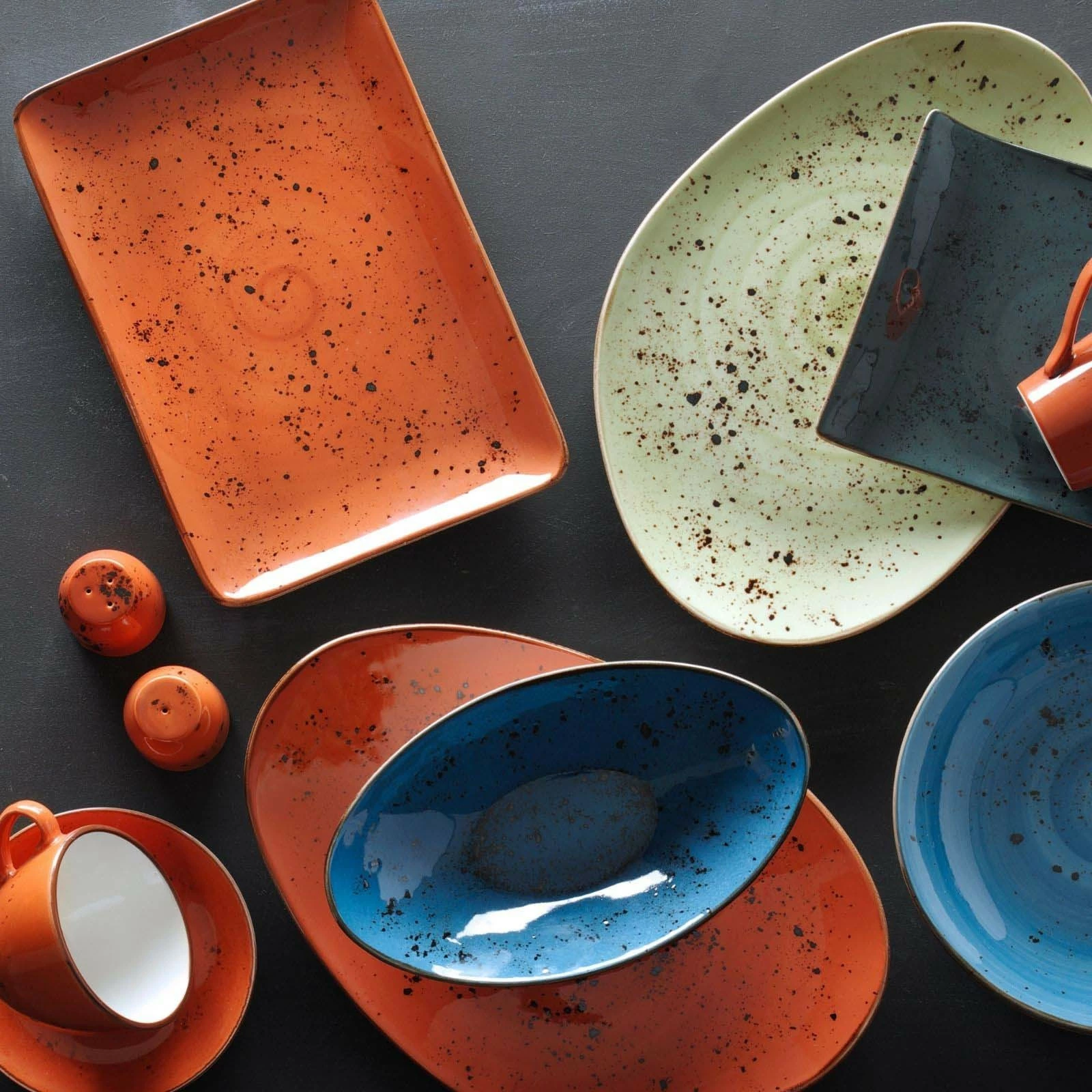 Nënfilxhan ekspresi Fine Dine Arando 115 mm, gri, set 6 copë