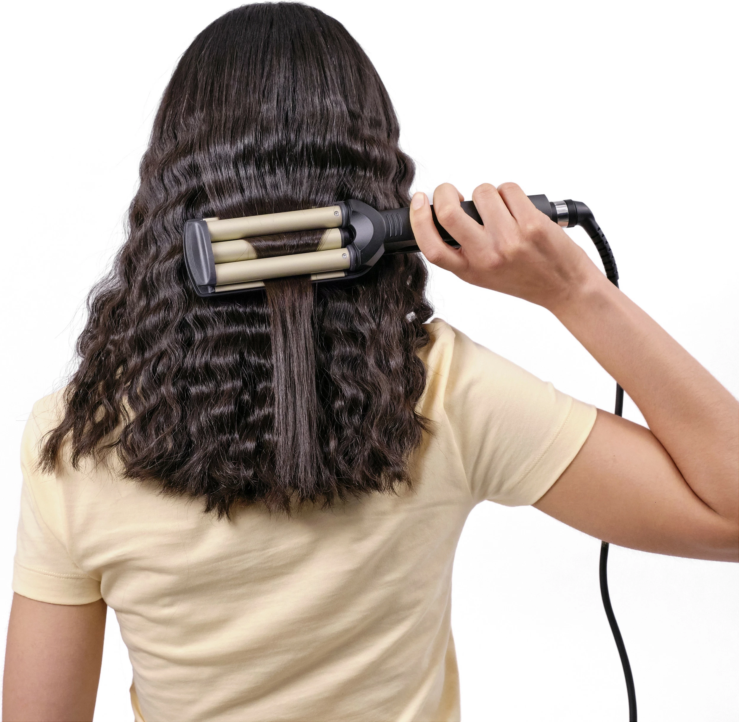 Aparat për onde flokësh BaByliss C260E Easy Waves, i zi