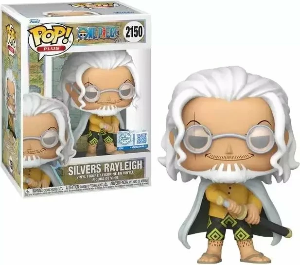 Figurinë vinili Funko Pop! One Piece Silvers Rayleigh #2150, 10.7 cm, Exclusive/Chase