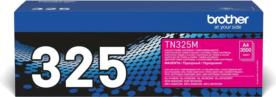 Toner Brother TN-325M, 3500 faqe, Magenta, 1 copë