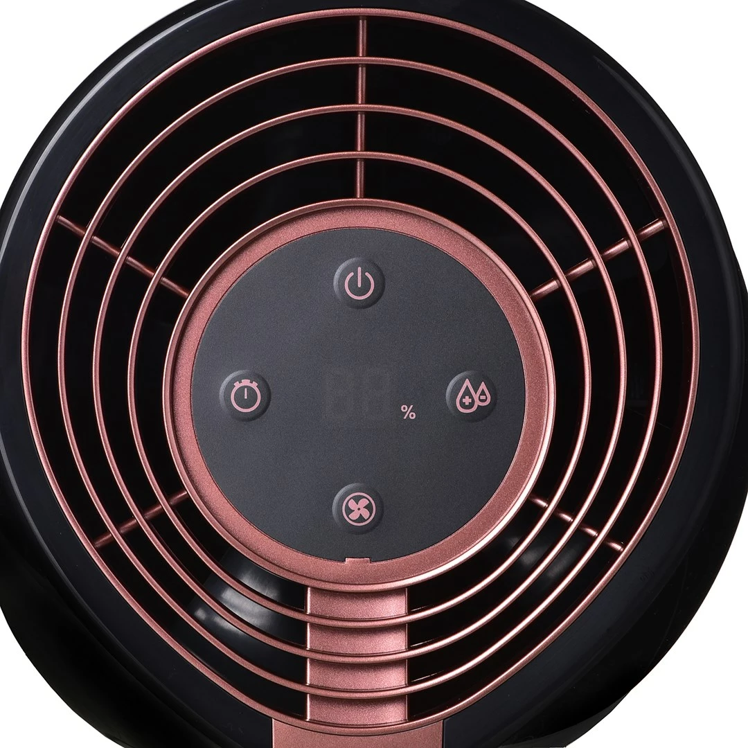 Lagështues ajri Philips HU2718/10, 2 L, 17 W, i zi/rozë