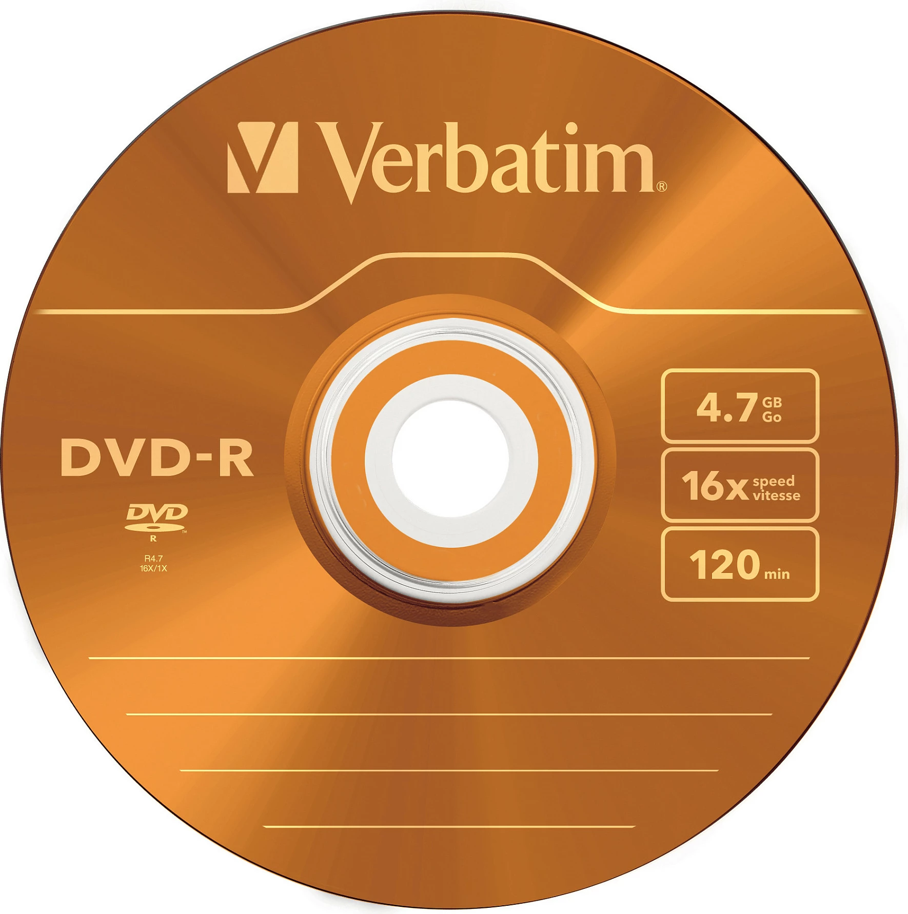 DVD-R Verbatim Colour 4.7GB 16x, Slimcase 5 copë, me ngjyra