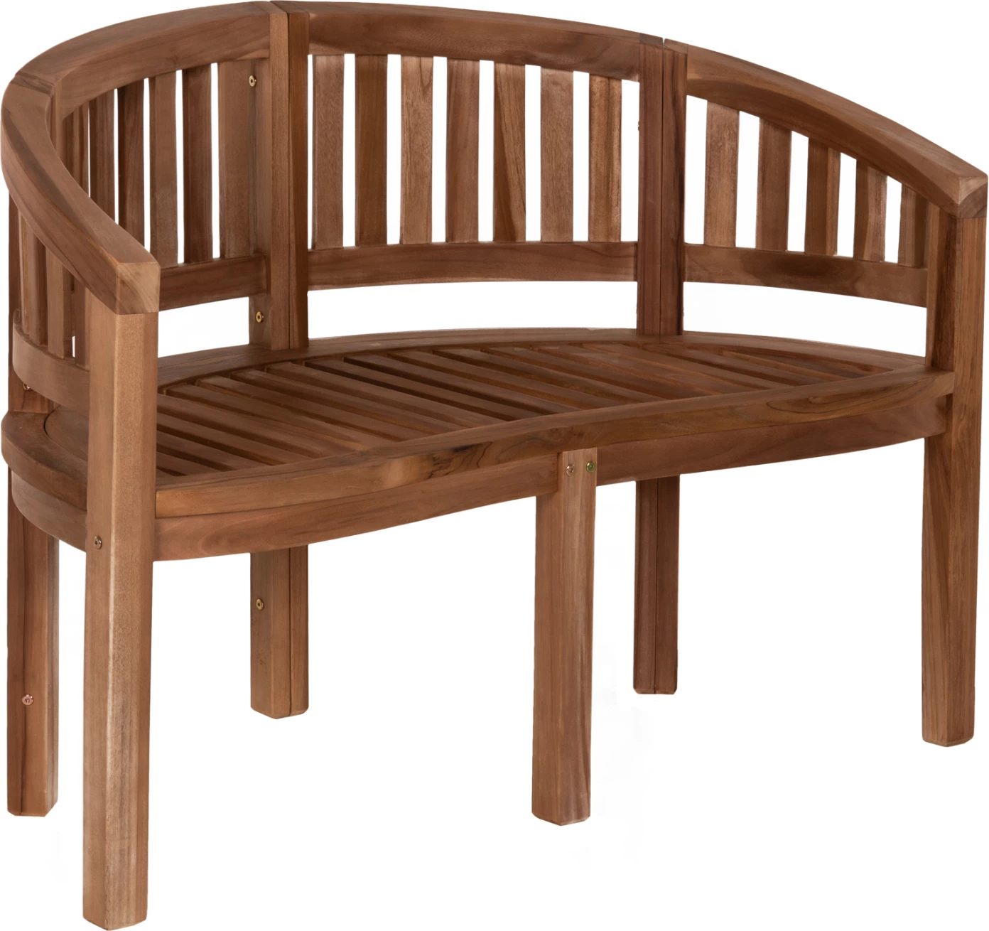 Stol dy vendesh CAPO FH9538 dru tik ngjyrë natyrale 121x59x86H cm