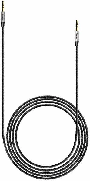 Kabllo audio Baseus Yiven Audio M30 3.5mm Jack–3.5mm Jack 1m, e zezë